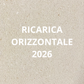 Ricarica 2026 calendario orizzontale