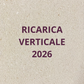 NUOVO! Ricarica 2026 calendario verticale